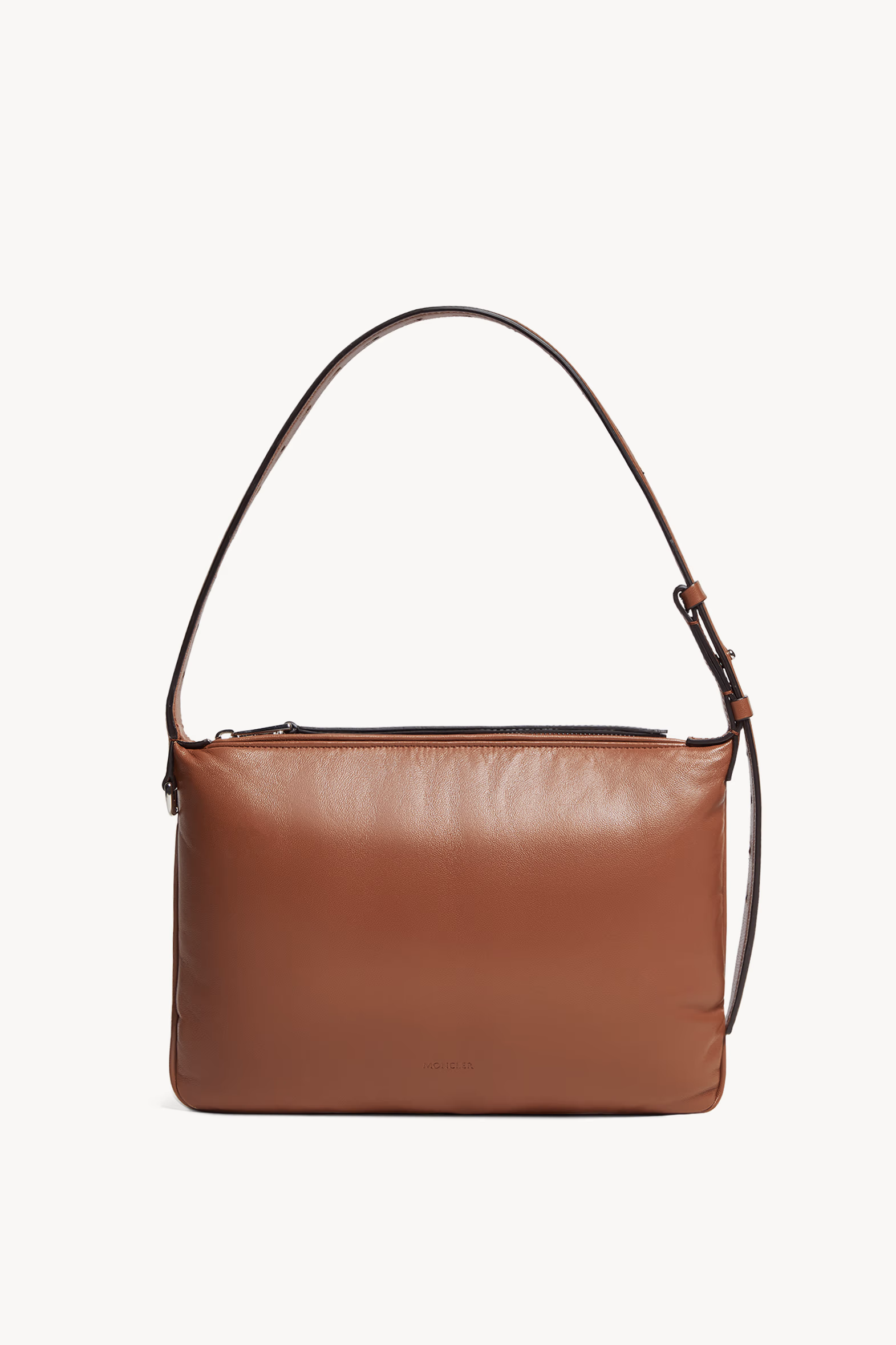 Bolso de hombro de piel de napa Vetta Mujer Marrón Moncler 4